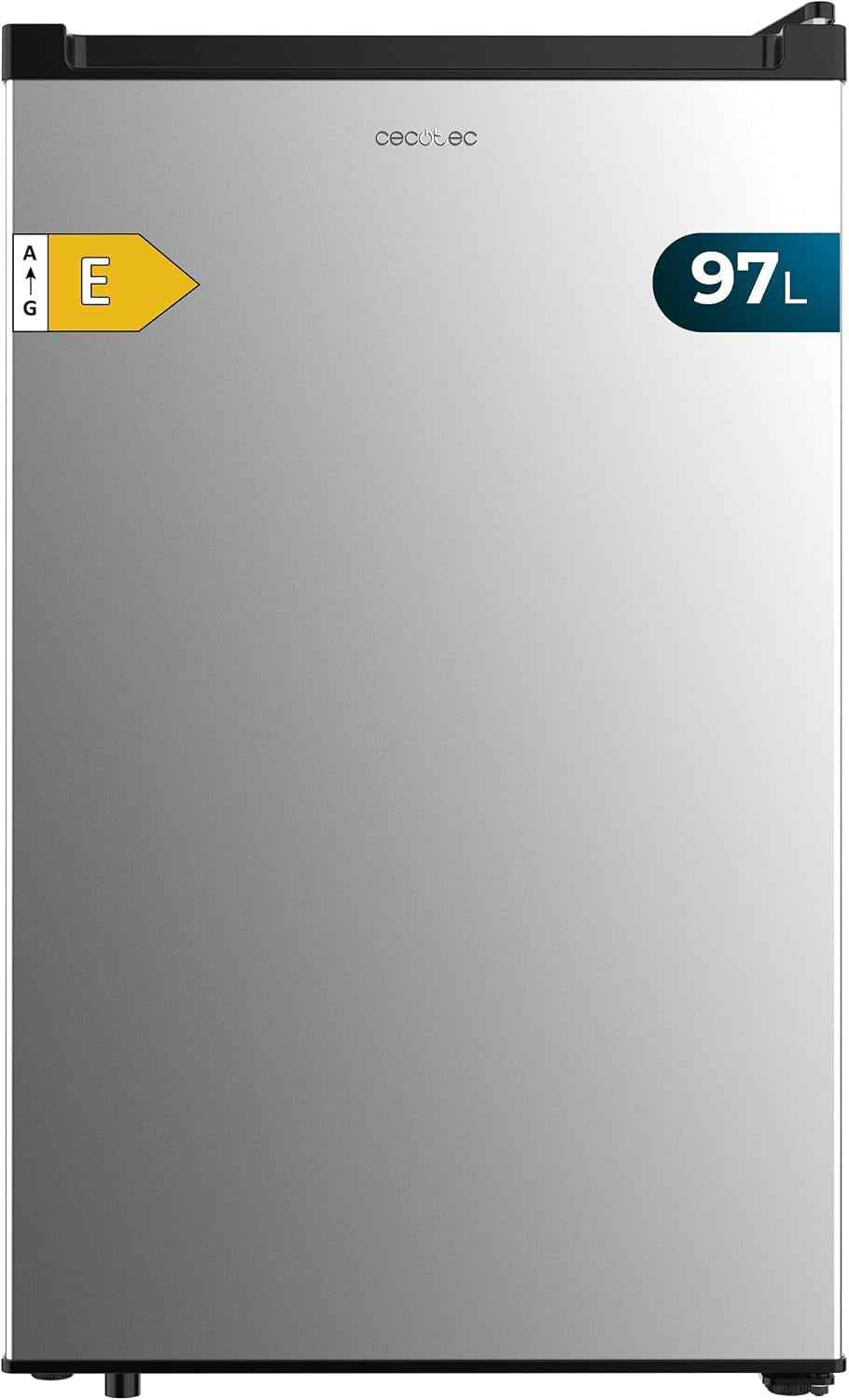 Congélateur Armoire 97 L Bolero Coolmarket TF 97 Inox. Classe Énergétique E, Design Compact, Porte Réversible, 3 Tiroirs, Dimensions 55,1 X 57,5 X 83,5 Cm, Couleur Inox