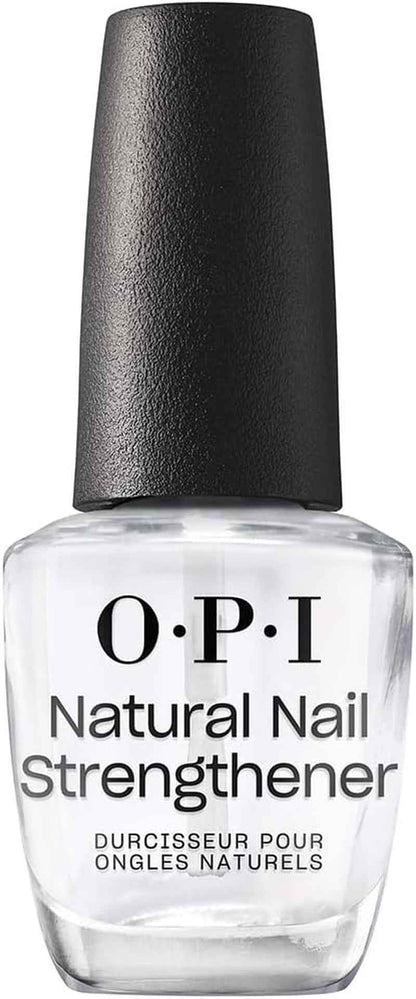 OPI Natural Nail Strengthener – Base Coat Et Soin Fortifiant Enrichi En Vitamines a & E – Pour Ongles Mous Et Cassants – Flacon 15 Ml