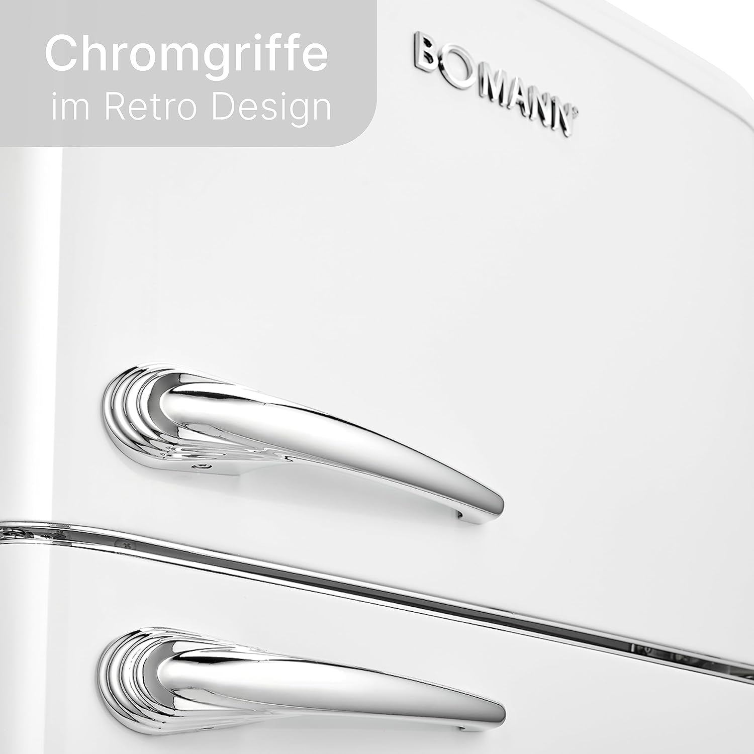 Bomann DTR 353 Réfrigérateur-Congélateur Autoportante 208 L E Blanc
