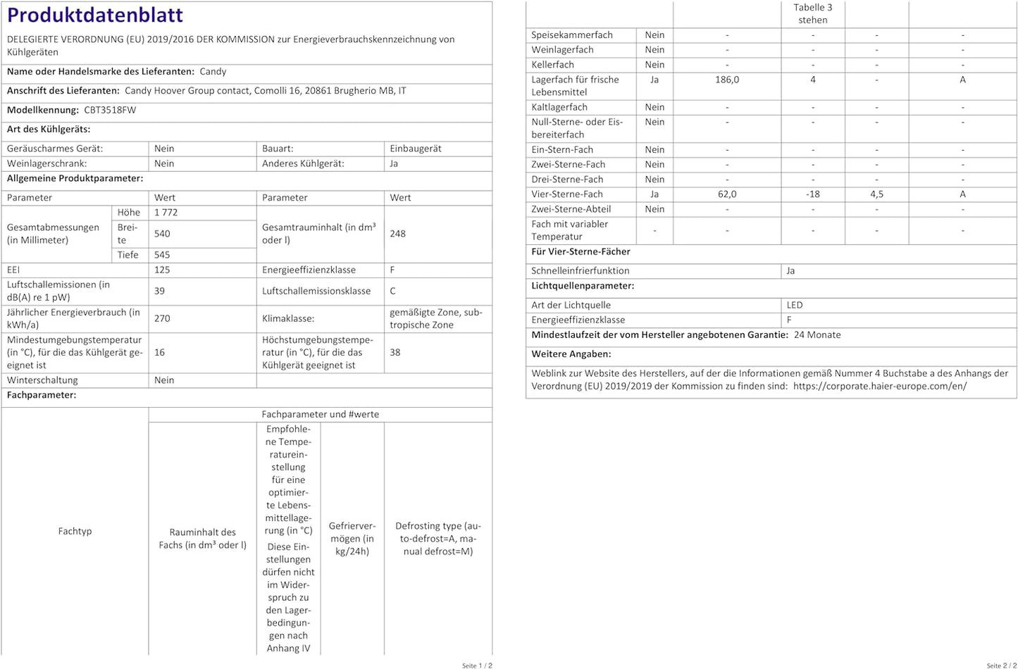 - REF INT COMBINE  CBT3518FW