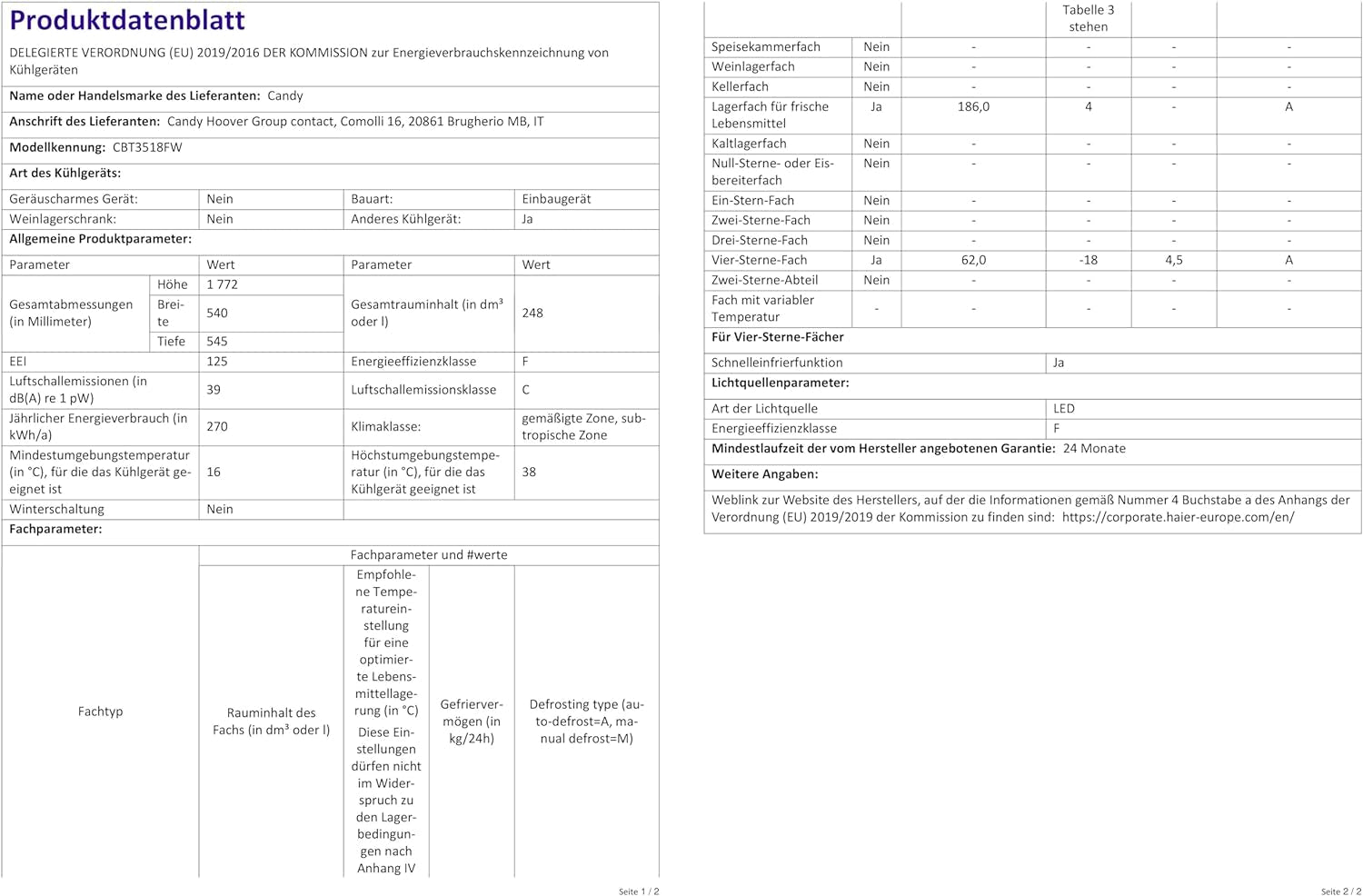 - REF INT COMBINE  CBT3518FW