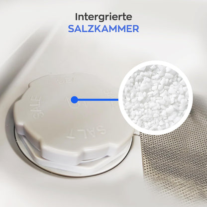 HEINRICHS Mini Lave-Vaisselle Portable Avec Réservoir D'Eau De 5 L, Utilisable Avec Ou Sans Raccordement D'Eau, Petit + Autonome Pour Bureau, Camping, Camping-Car, 6 Programmes
