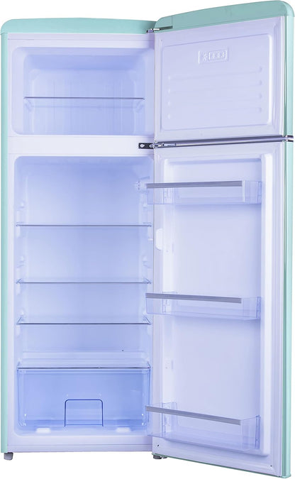 Amica KGC 15632 T Réfrigérateur-Congélateur Autoportante 208 L E Bleu