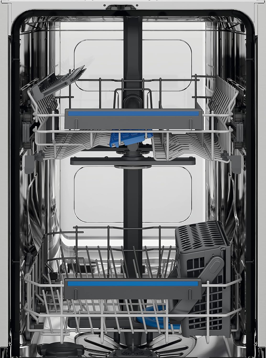 ESS42200SX Lave-Vaisselle, 45 Cm, 9 Couverts, 47 Decibel, Inox