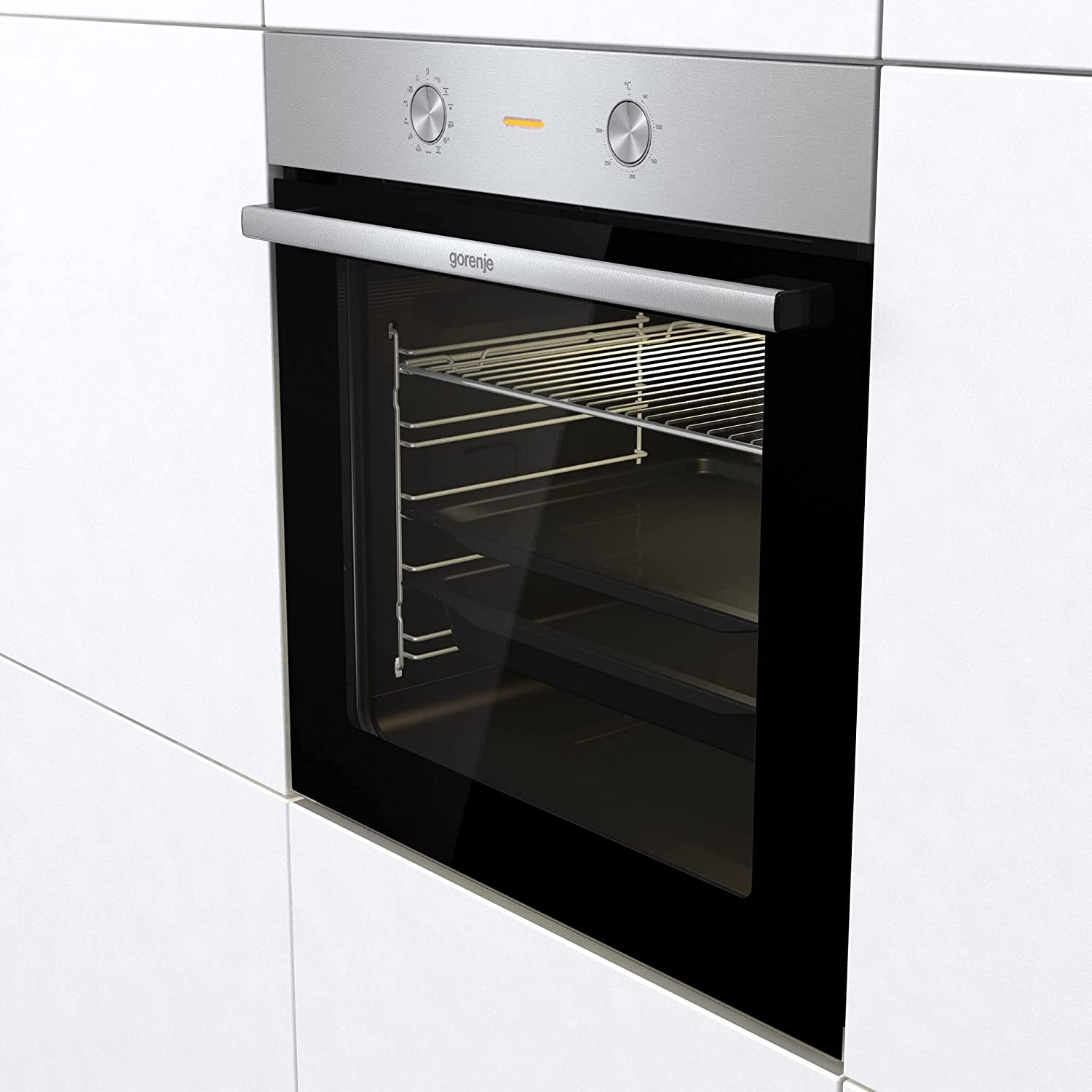 BO 6717 E03X Four Encastrable / 77 L/Air Chaud/Extrasteam/Gentleclose & Open/Ecoclean/Airfry/Perfectgrill/Pizzamode/Childlock/Boutons Escamotables/Aspect Inox
