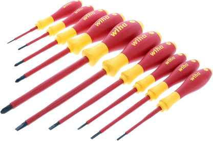 - 32093 - Lot De 10 Tournevis Isolés À Fente Et Phillips, 1000 V