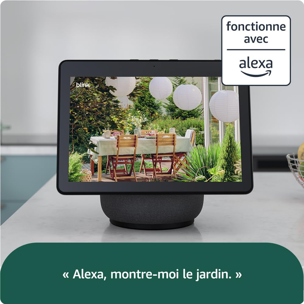 Caméra  Outdoor 4 : Caméra De Surveillance Connectée HD Sans Fil, 2 Ans D'Autonomie, Détection De Mouvements Avancée- Système 2 Caméras Avec Sync Module Core