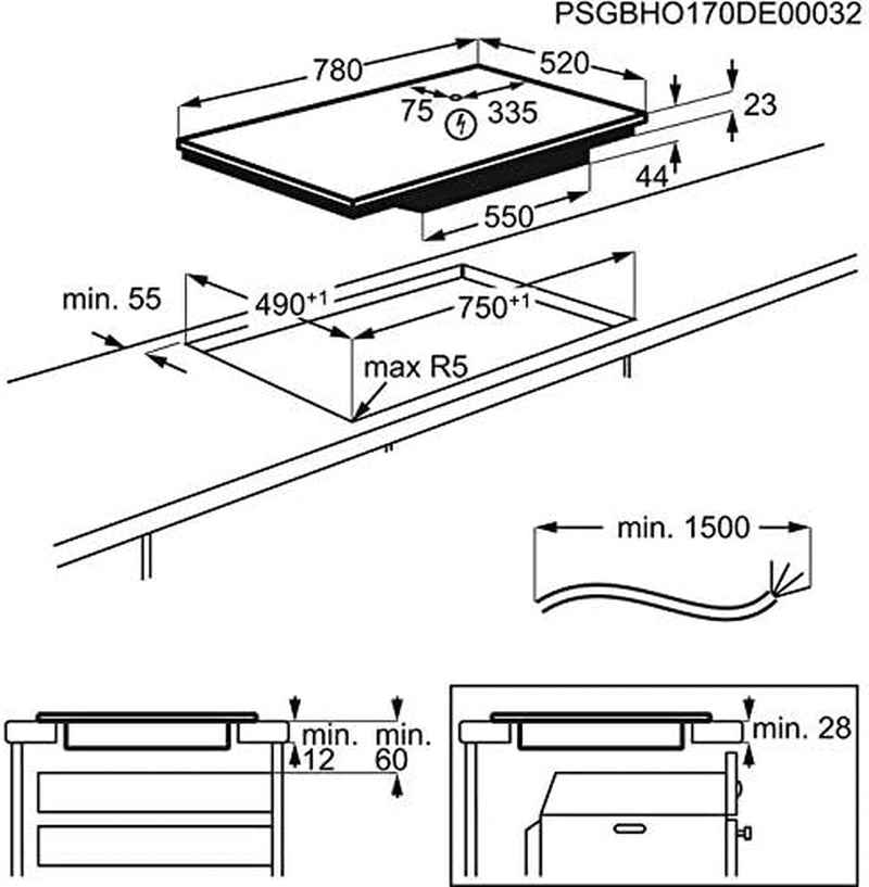 Piano Cottura Induzione  LIT81443