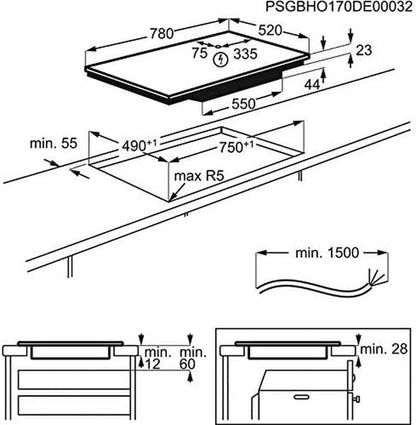 Piano Cottura Induzione  LIT81443