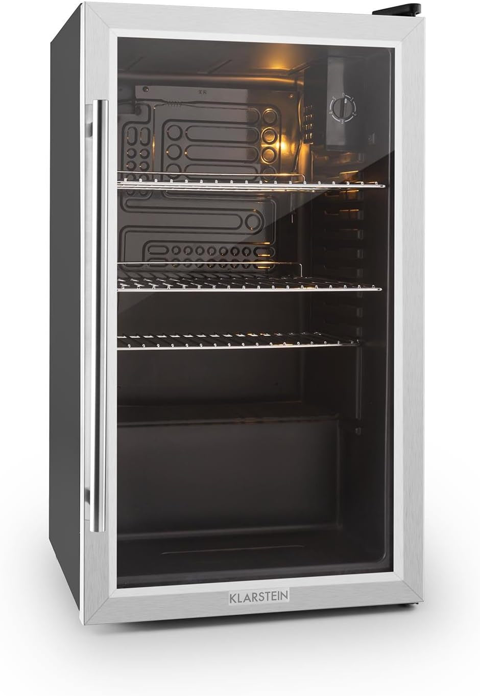 Mini Frigo De Chambre Et Bureau Pour Boisson, Petit Frigo Silencieux, Refrigerateur Mini Bar 80L, Petit Réfrigérateur Camping, Étagères Réglables Pour Le Vin, Cannette, Beer Fridge