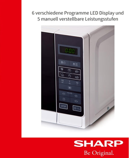 R-242WW Micro-Ondes Solo 20 Litres - Blanc