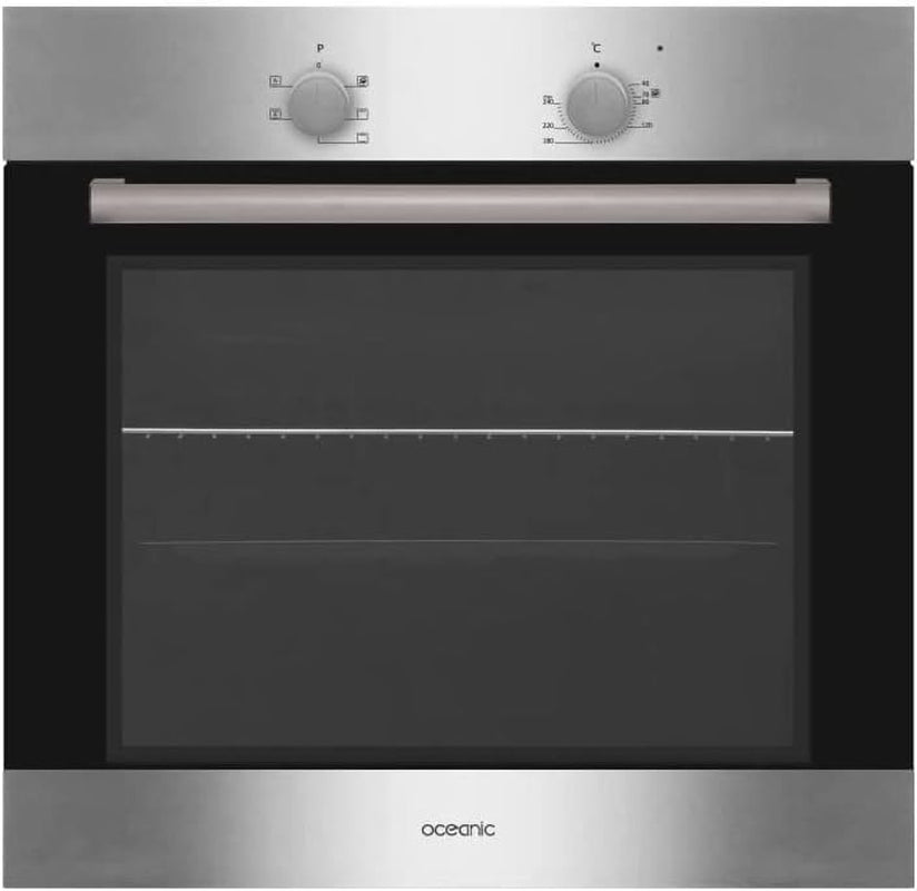 Four Encastrable Nettoyage Catalyse - Chaleur Brassée OCEANIC F60IX Inox - 59,5 X 59,5 X 56,6 Cm