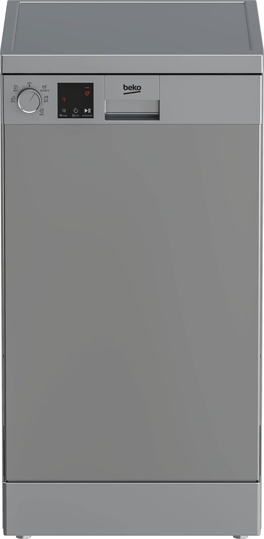 Beko DVS05024S Lave-Vaisselle Autoportante 10 Couverts Argent