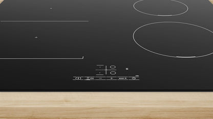 Bosch PVS611BB6E Série 4 - Plaque Induction, Zone Combi-Induction | 60 Cm, Noir, Powerboost (Induction), Touch Select, Timer Avec Fonction Arrêt