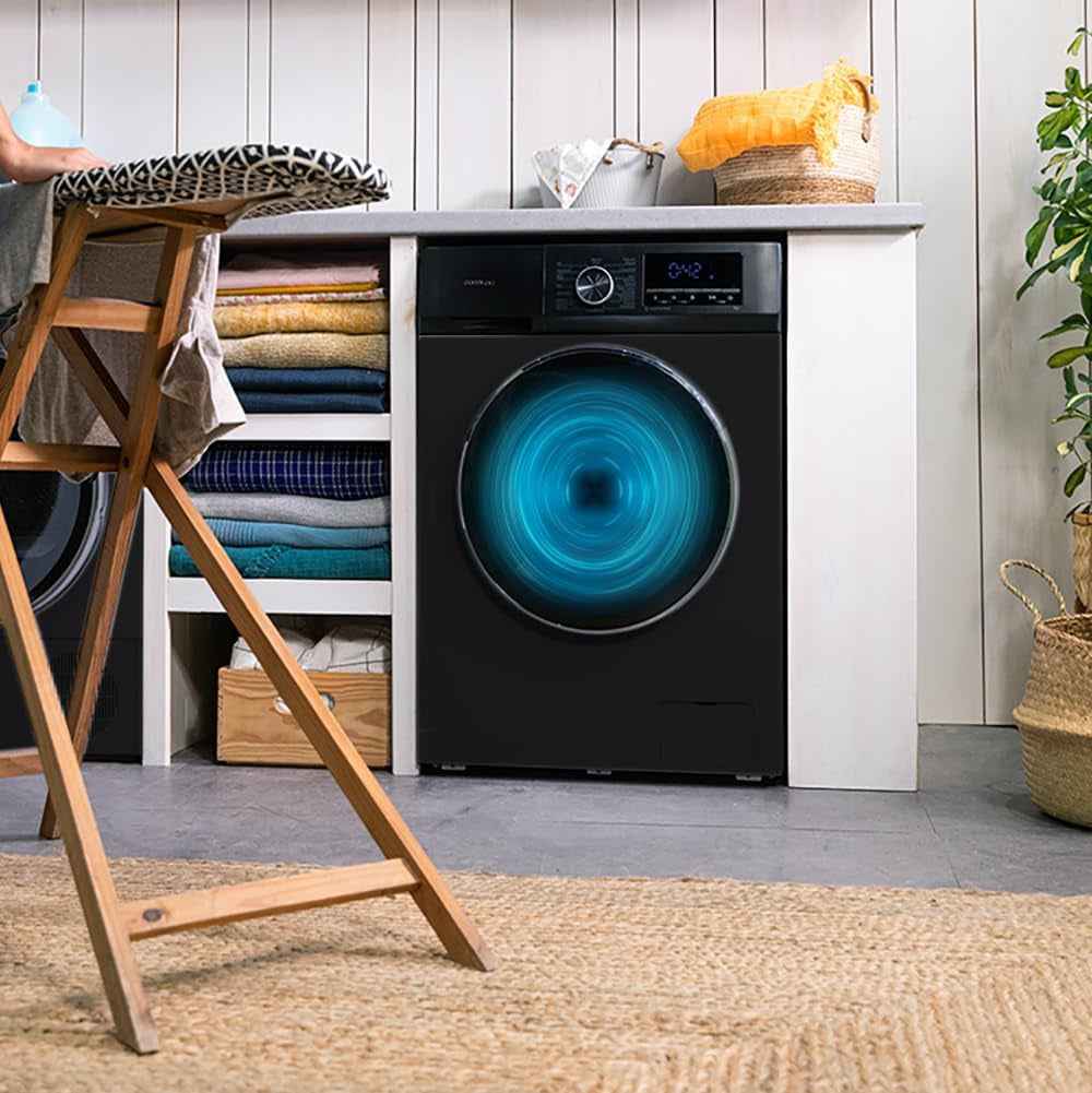 Lave Linge Frontal Bolero Dresscode 7150 Inverter A, Machine À Laver 7 Kg, 1400 Tr,Min, 12 Programmes, Classe A, Inverter Plus, Steam Max, Drum Clean, Départ Différé, Sécurité Enfant