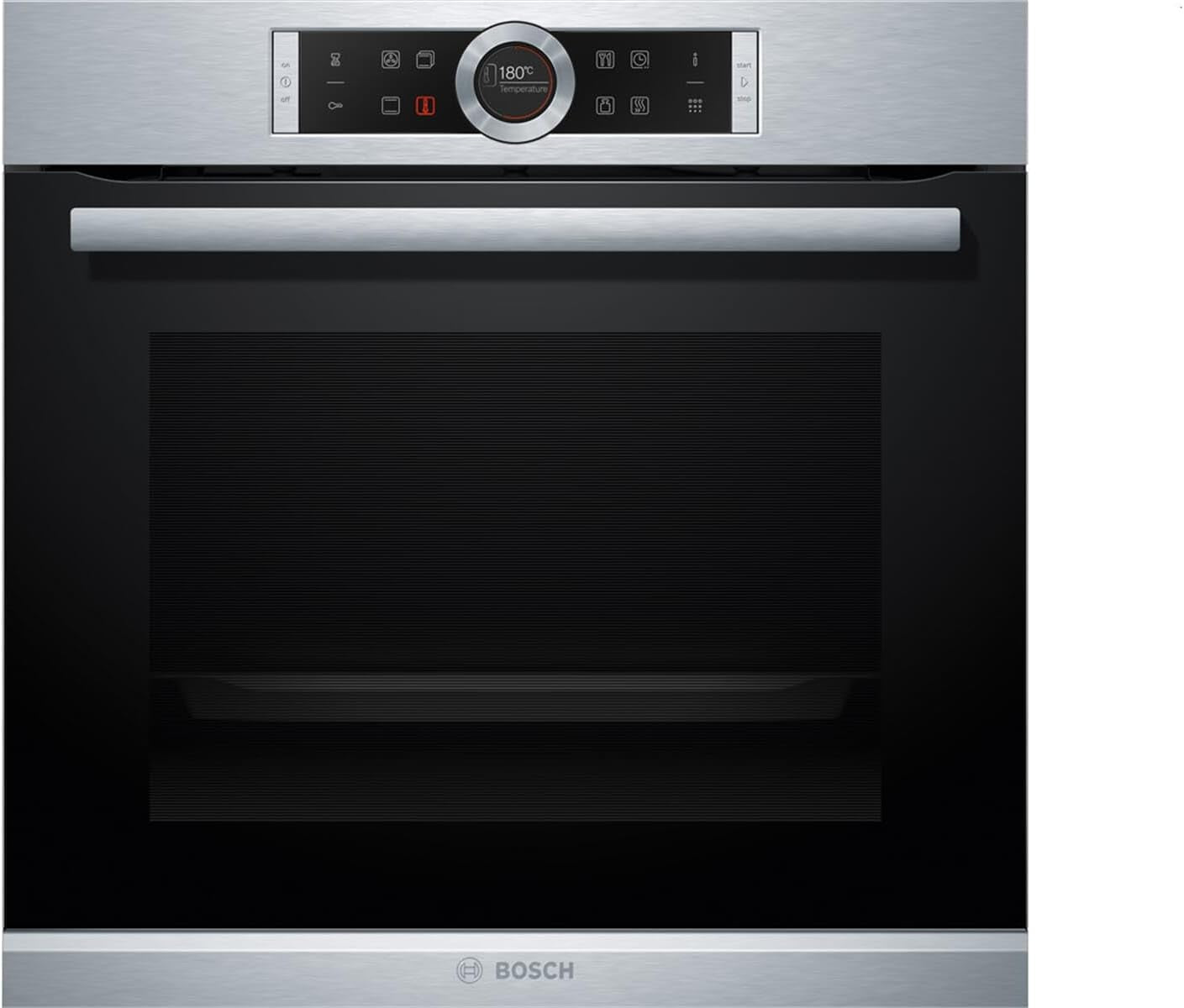 HBG675BB1 Série 8 Four Électrique À Encastrer/A / 71 L/Noir/Air Chaud plus 4D Acier Inoxydable