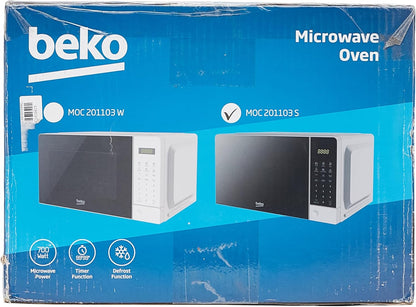 Beko Moc201103S Four À Micro-Ondes 20 L, Numérique, Argenté
