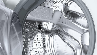 WUU28T48 Série 6 Machine À Laver Encastrable, 1 À 8 Kg, 1400 Tr/Min, Économie D'Énergie Et D'Eau, Speed Perfect Programmes Supplémentaires Pour Le Sport, Les Vêtements Foncés Et Les Vêtements De