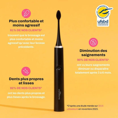Myvariations - Brosse À Dents Électrique Sonique [5 Modes] [1 Mois Batterie]