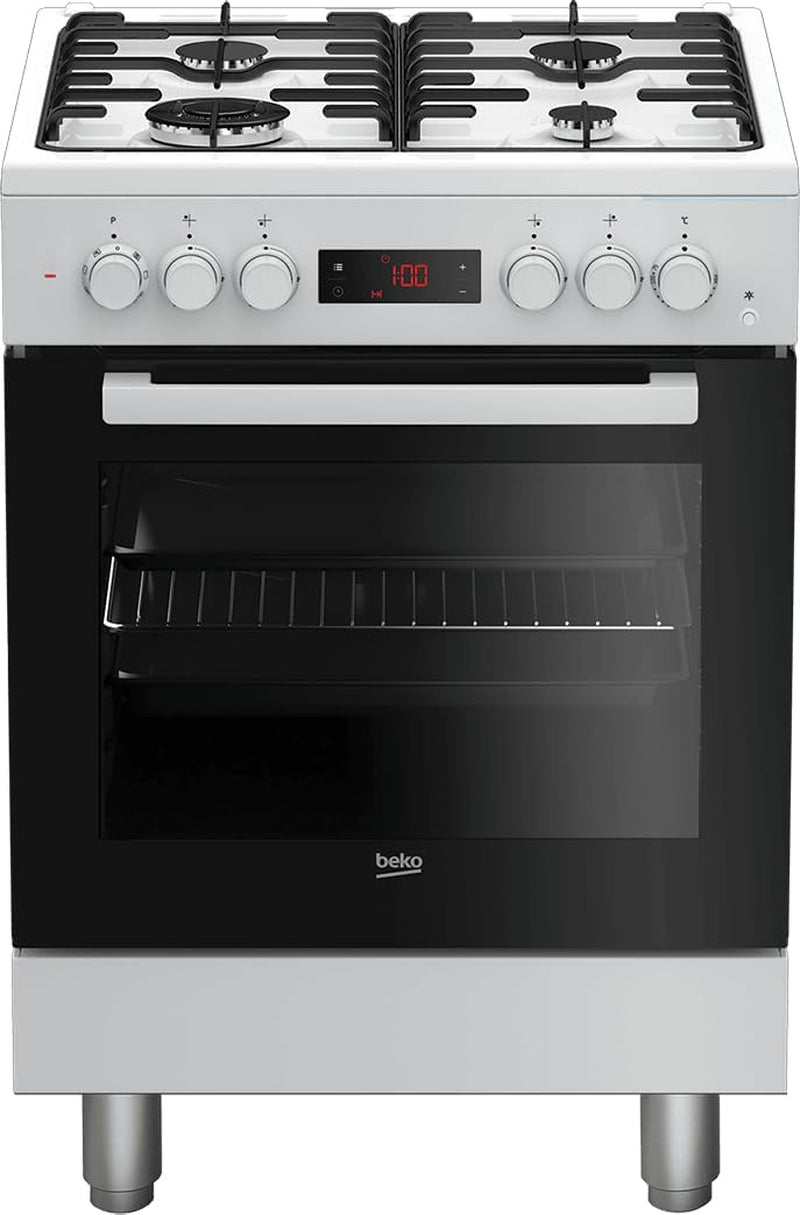 Cuisinière À Gaz Avec Four Électrique Ventilé, 60X60 Cm