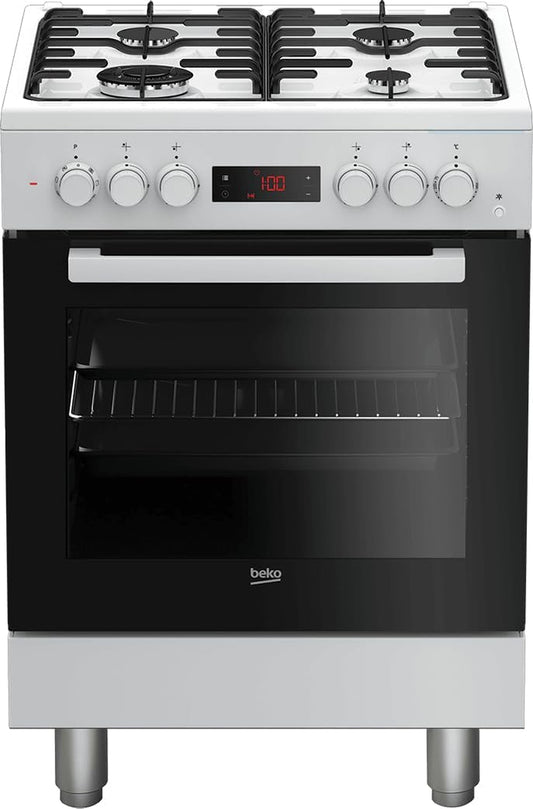 Cuisinière À Gaz Avec Four Électrique Ventilé, 60X60 Cm