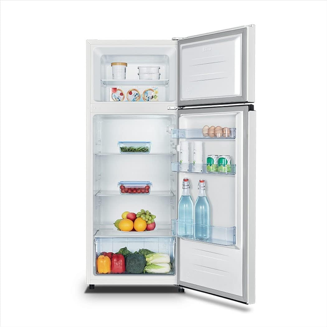 Hisense RT267D4AWF Réfrigérateur - Pose Libre, 206L, LED, 221 Kwh/An2 Portes, Blanc, Classe F