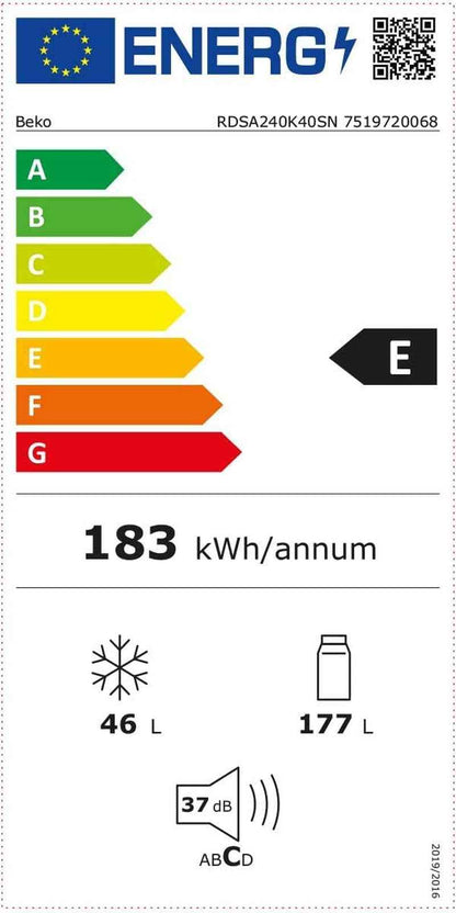 Réfrigérateur Combiné 54Cm 223L Statique - RDSA240K40SN