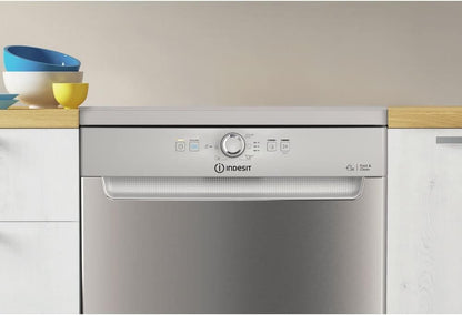 INDESIT - DFE1B19X - Lave-Vaisselle Posable 14 Couverts 49Db 12L A+ Inox