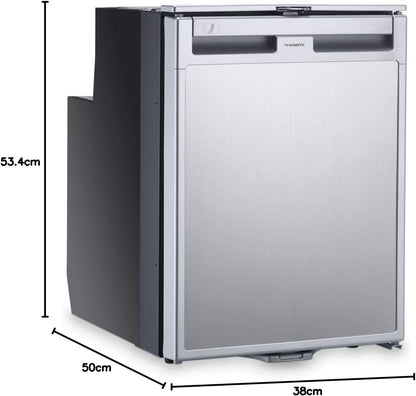 Coolmatic CRX 50 Frigo Combine Sous Comptoir 45 L Argent
