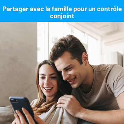 Alarme Maison Sans Fil Intelligent Wifi - Alarme De Porte, 1 Alarme Avec Sirène, 5 Capteurs De Fenêtre Et De Porte, 2 Télécommande, Compatible Avec Alexa, Google Assistant | Notifications via L’Application Sans Abonnement, Contrôle À Distance, Installatio