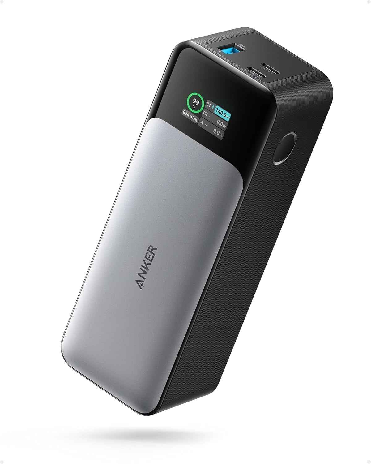 Batterie Externe 737 (Powercore 24 K) De 24000 Mah Avec 3 Ports | Puissance 140W, Écran Numérique, Compatible Avec Iphone 17 Pro Max, Samsung, Macbook, Dell, Airpods Et Plus
