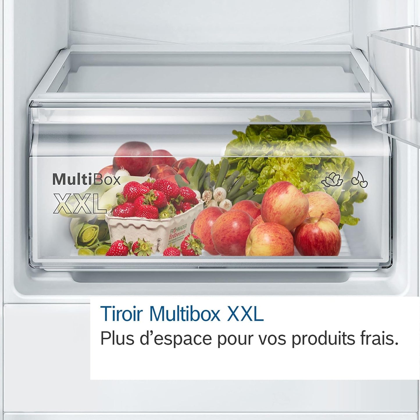 KGN36NLEA Série 2, Réfrigérateur Combiné Pose-Libre - 305L - L 60Cm X H 186Cm - Inox Argent