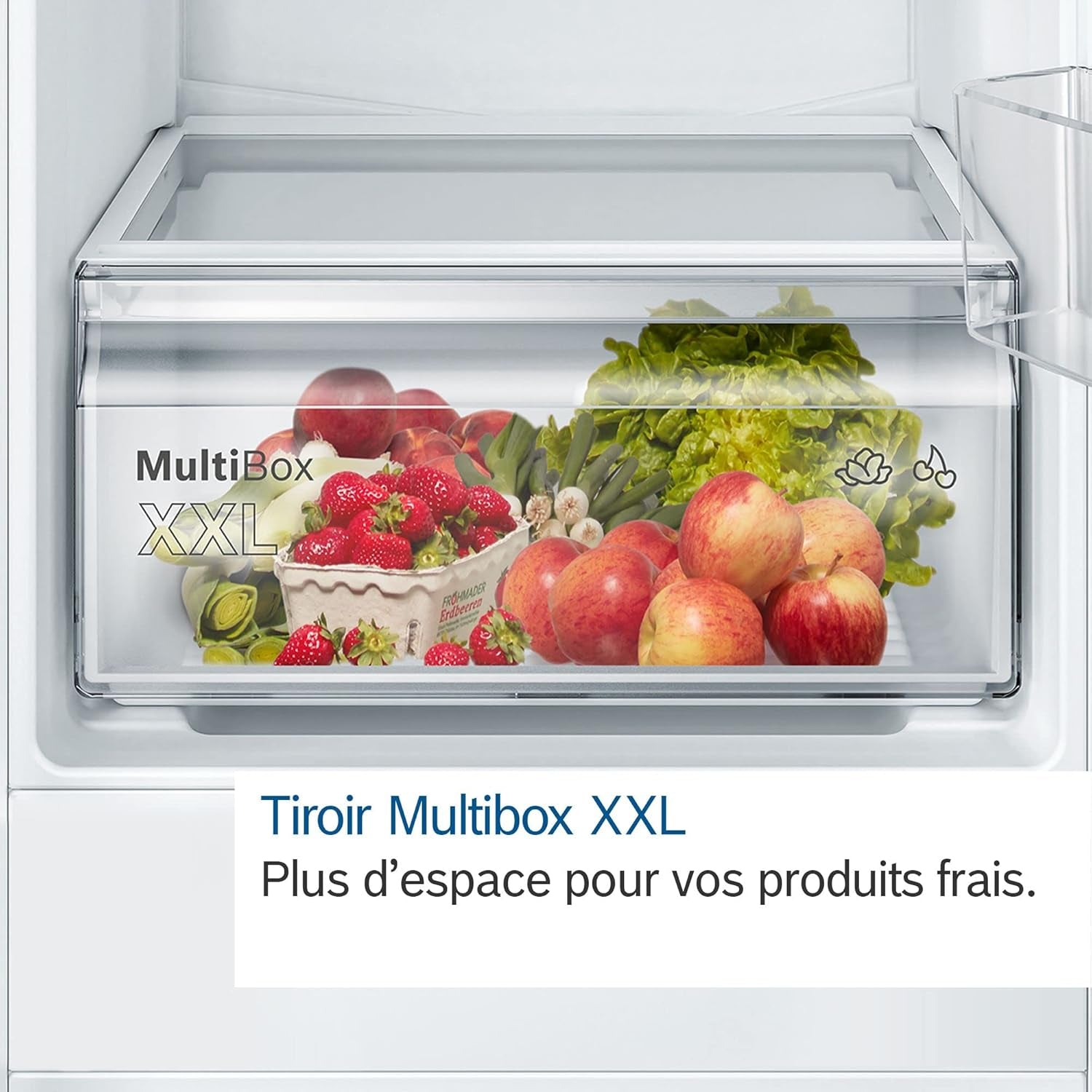 KGN36NLEA Série 2, Réfrigérateur Combiné Pose-Libre - 305L - L 60Cm X H 186Cm - Inox Argent