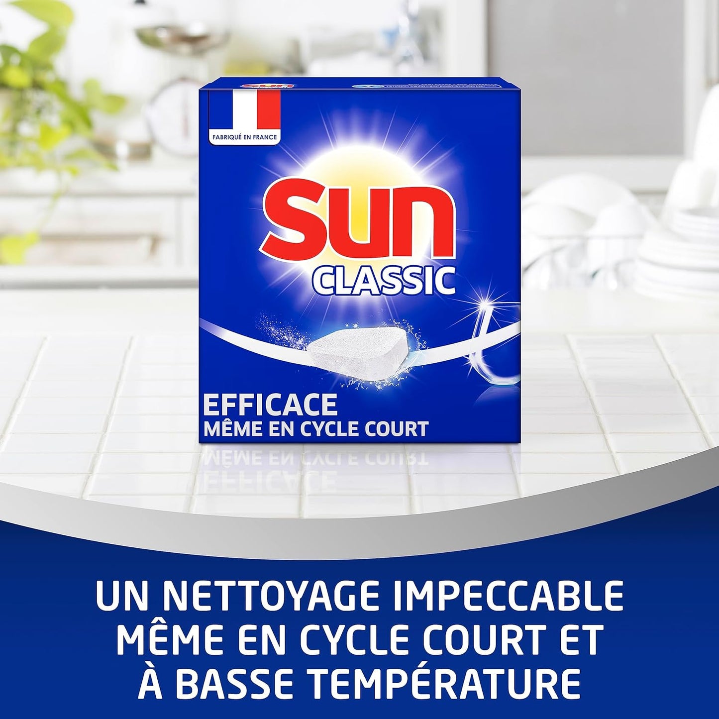 - Pastilles Lave-Vaisselle Classic - 280 Tablettes - Efficace Même En Cycle Court - + De 3 Mois De Lavages - Fabriqué En France (Lot Promo De 7X40)