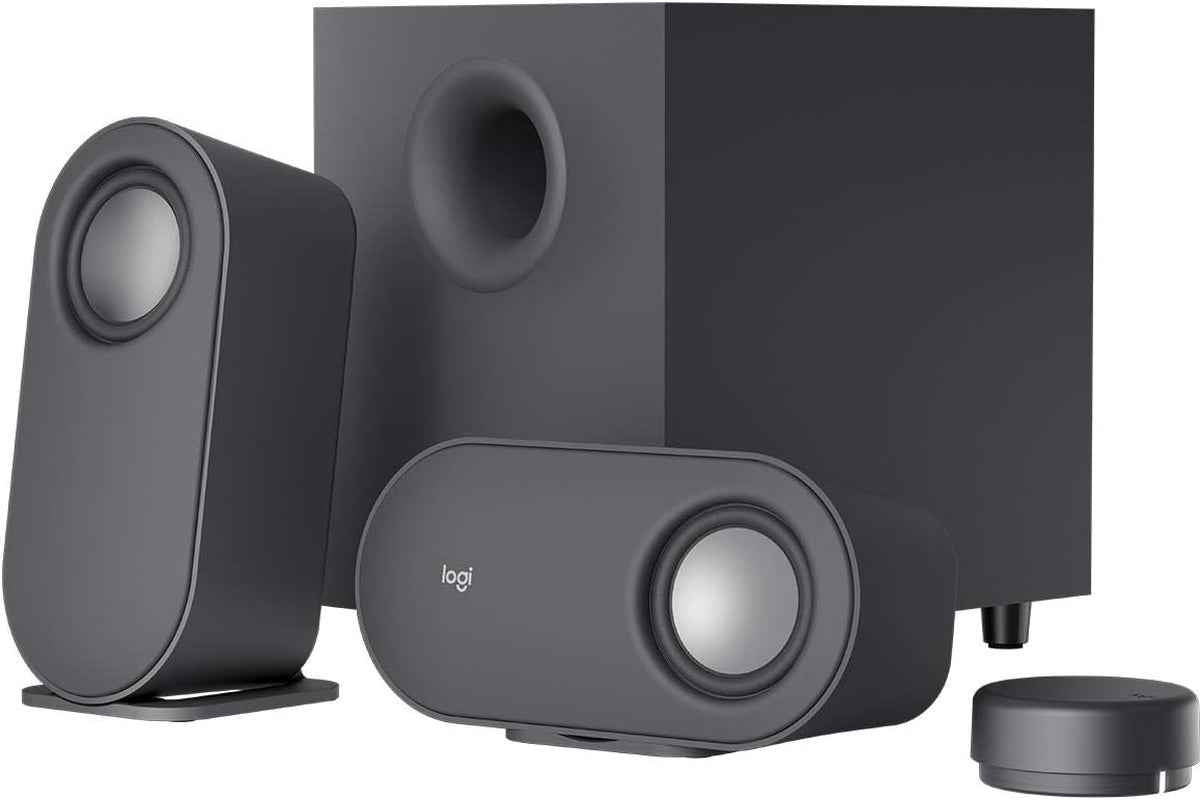 Z407 Haut-Parleurs Bluetooth Pour Ordinateur Avec Caisson De Basses Et Contrôle Sans Fil, Son Immersif, Audio Premium Avec Plusieurs Entrées Et Haut-Parleurs USB - Noir