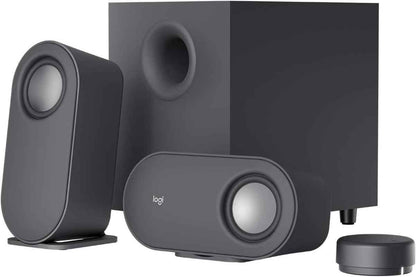 Z407 Haut-Parleurs Bluetooth Pour Ordinateur Avec Caisson De Basses Et Contrôle Sans Fil, Son Immersif, Audio Premium Avec Plusieurs Entrées Et Haut-Parleurs USB - Noir