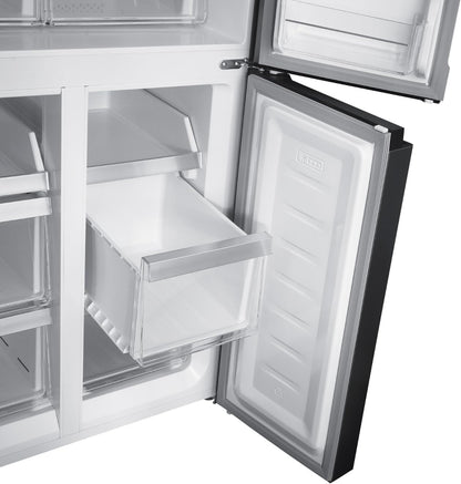 Réfrigerateur Multi-Portes GMP470IXT 470L (301L + 169L) - Distributeur D'Eau - No Frost - Inox