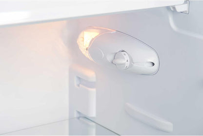 - Réfrigérateur Armoire Rétro RF218RRA++ - Réfrigérateur Congélateur 218L Dont Congélateur 23L - Dégivrage Automatique - Pose Libre - Style Vintage Années 50 - Rouge