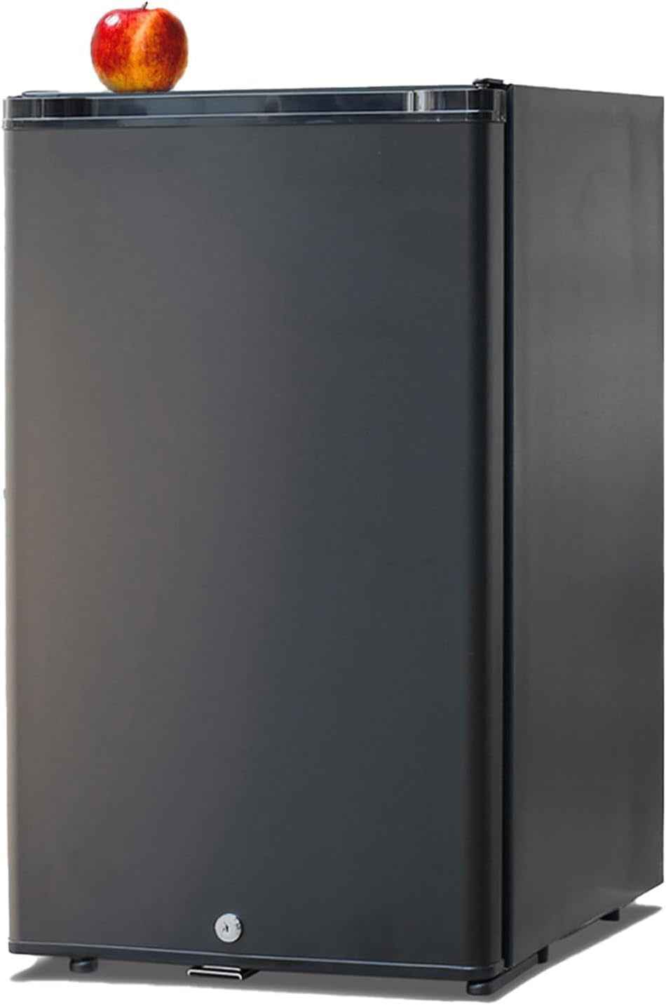 Frigo 12V 220V, 50L, Frigo 12V Camping Car Avec Serrure Et Porte Réversible, Réfrigérateur Silencieux Pour Camping Voiture Chambre Caravane, Noir