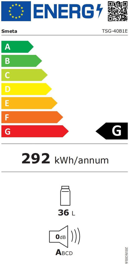 Frigo Gaz 60L, Frigo Trimixte 12V/220V/Gaz, Frigo Portable Silencieux, Idéal Pour Camping-Car, Caravane, Maison De Vacances, Mobile-Home, Noir
