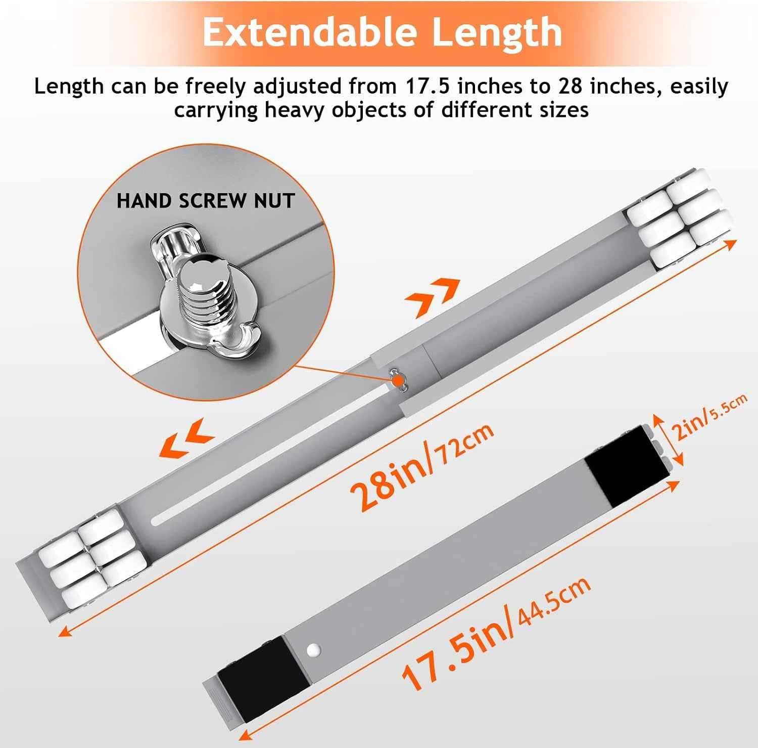 Lot De 2 Roulettes De Transport Moblies Lave-Linge Sous Châssis Pour Réfrigérateur Sèche-Linge, Congélateur Jusqu'À 300 Kg, Avec 24 Roues, Frein, Gris