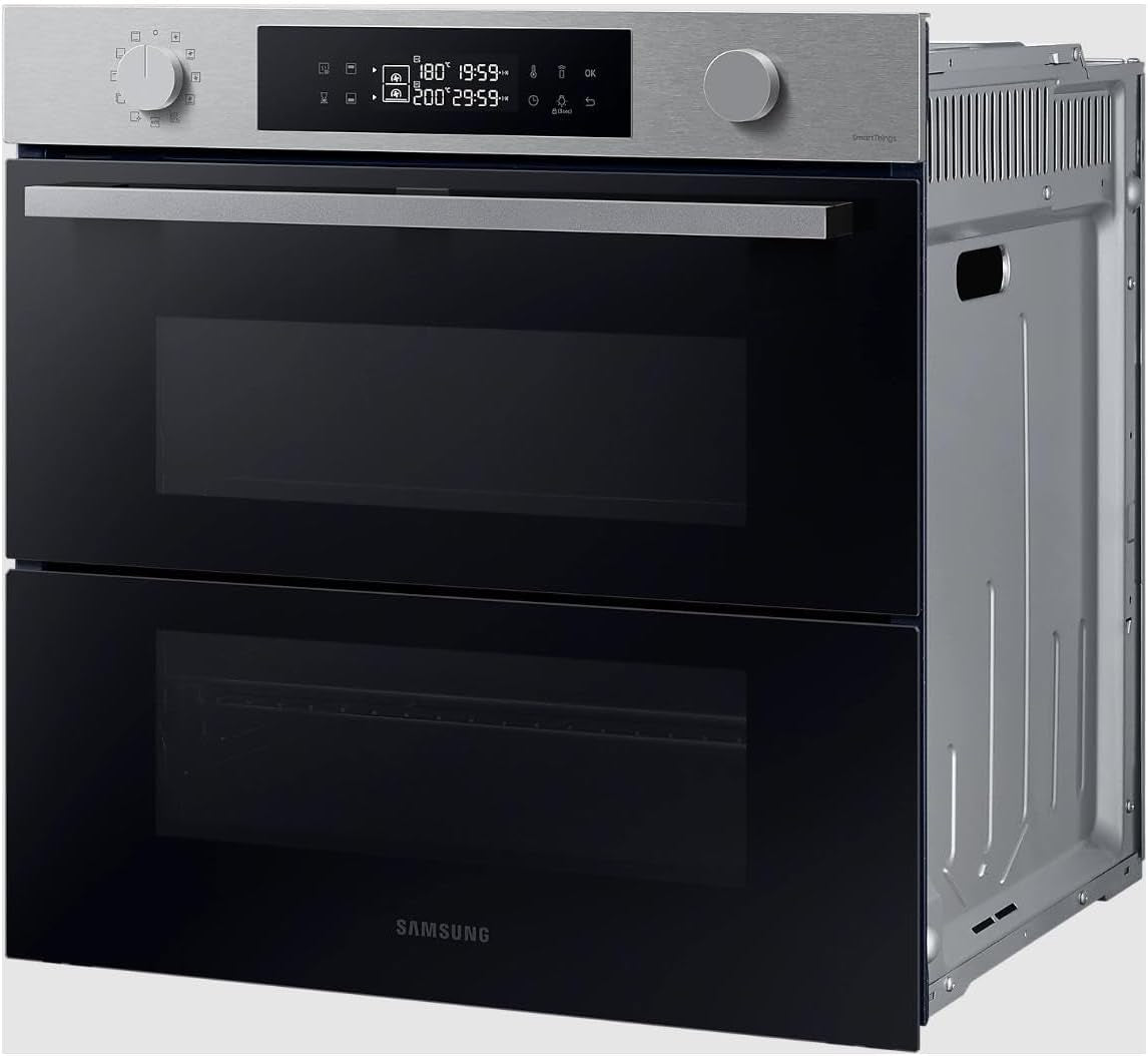 Pyrolyse NV7B45305AS Dual Cook Flex, 76 Litres, Wifi
