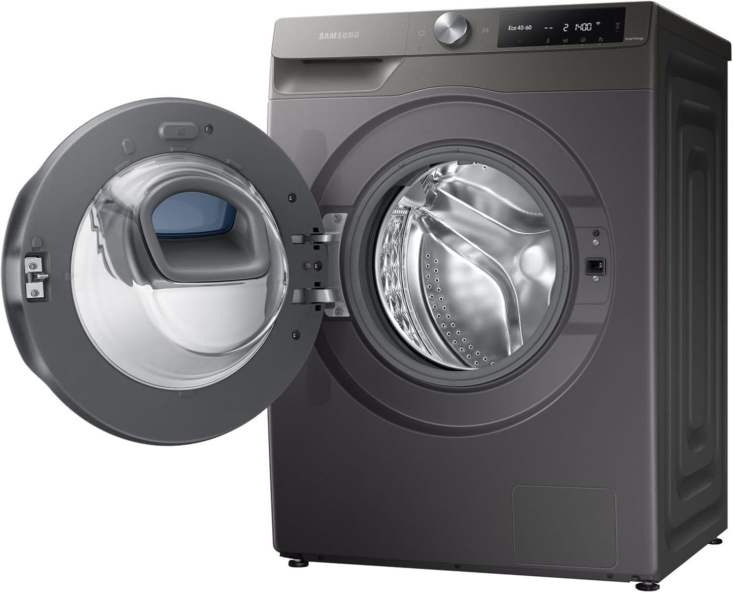 AI Control Machine À Laver Addwash WW90T684DLN/S3, Litonome, 9 Kg, 1400 Tr/Min, Wifi, Écodoseur, Vapeur, Charge Avant, 60 L X 85H X 55P Cm, Noir
