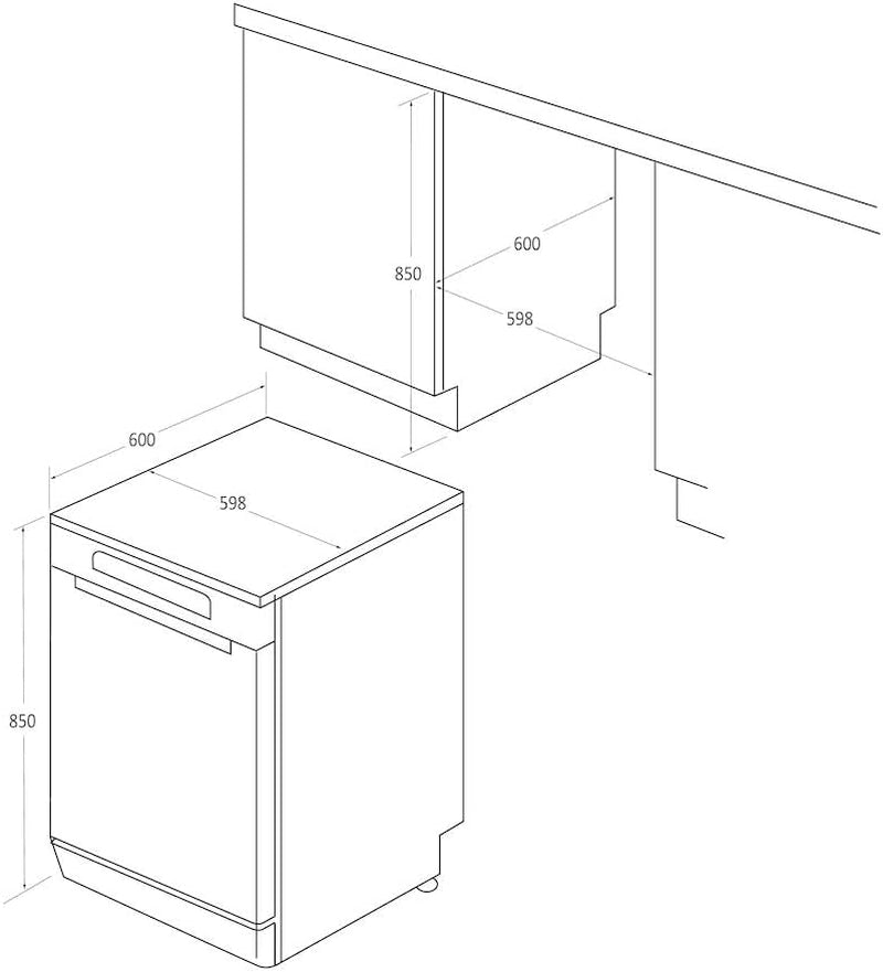 Lave Vaisselle 60 Cm CF 4E4F0W