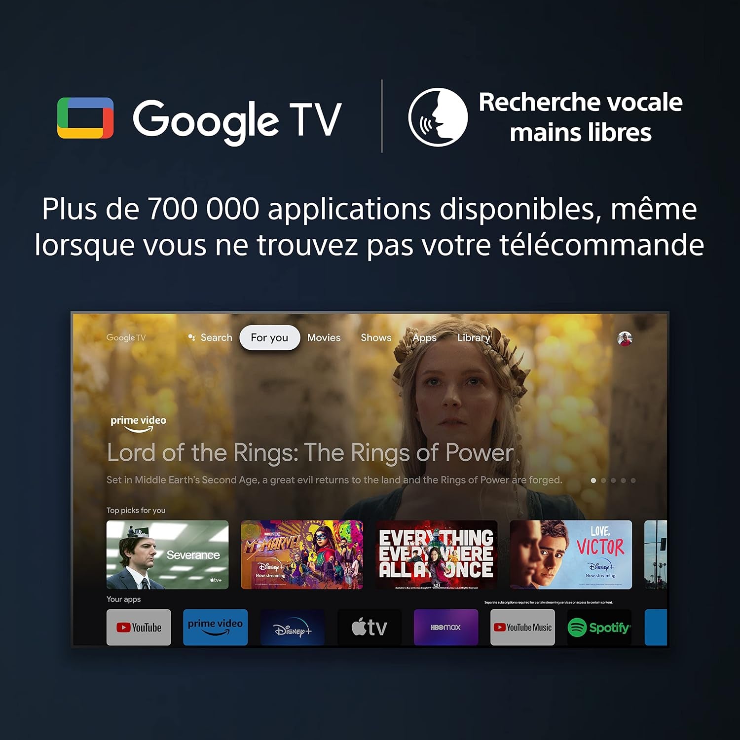 Sony TV Bravia KD-75X75WL : 4K Ultra HD LED | HDR | Google | Pack ECO | BRAVIA Core -Design Signature Sony [Classe Énergétique F]