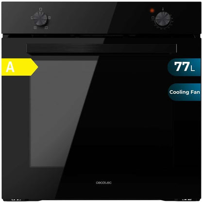 Four Encastrable Bolero Hexa C126000 Black A. 2800 W, Capacité De 77 L, 4 Fonctions, Steam Assist, Steam Easyclean, Cooling Fan, Triple Vitrage, Classe Énergétique A, Lumière Intérieure.