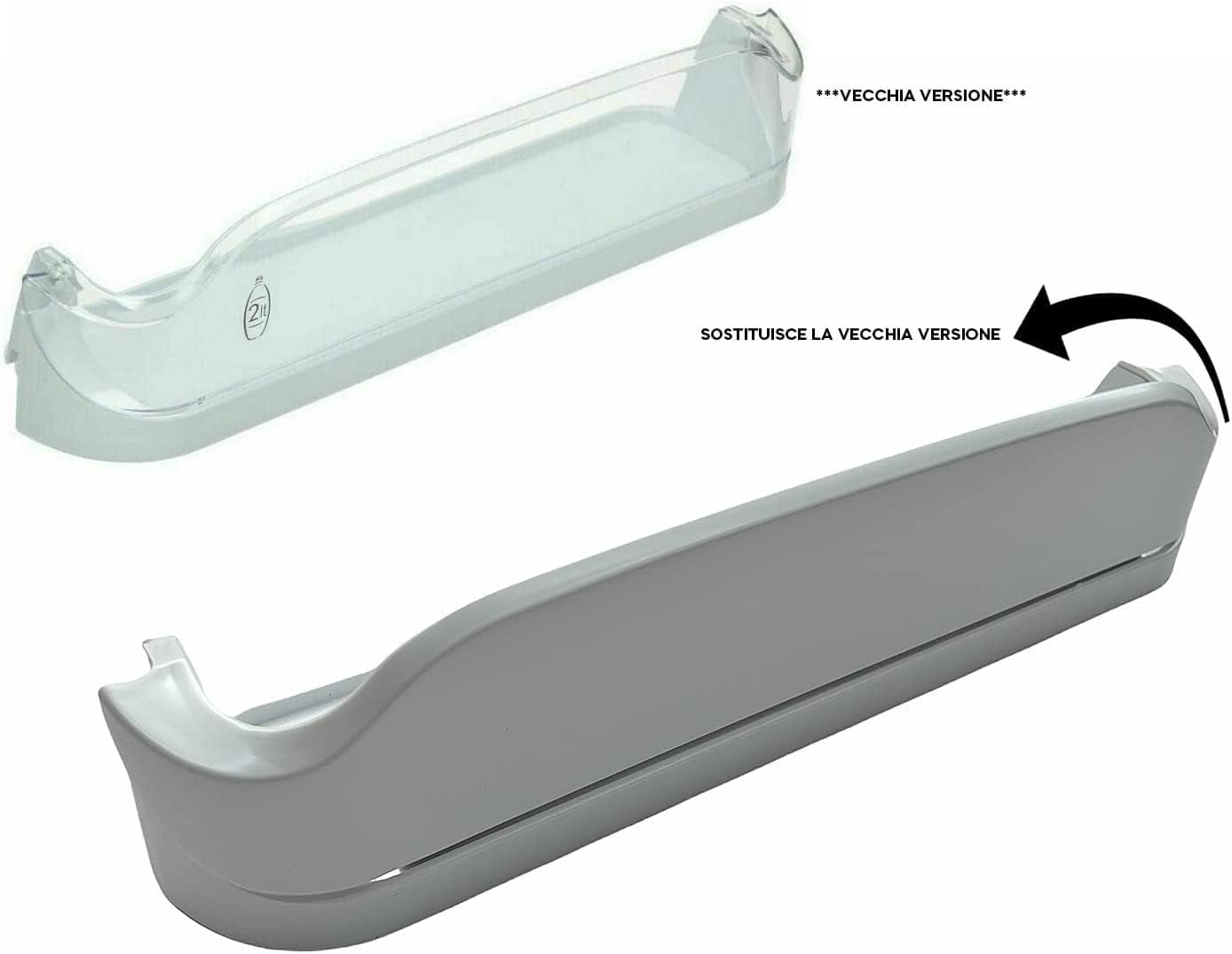 Hotpoint - Plateau Porte-Bouteille En Plastique Pour Porte De Réfrigérateur