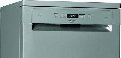 Hotpoint HFC 3C26 CW X, Lave-Vaisselle Vertical, 14 Places, Troisième Panier, Inox
