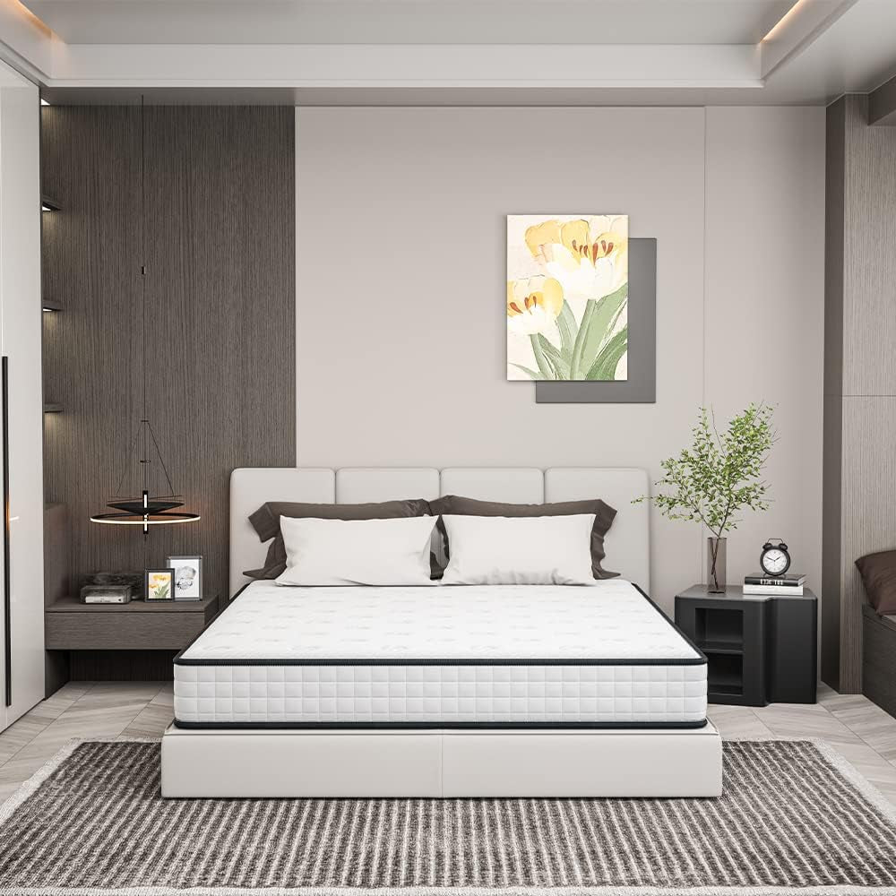 -Matelas En Mousse, Parfait Soutien Haute Resilience Ultra Respirante, Matelas Réversible À Deux Faces Entièrement Utilisables