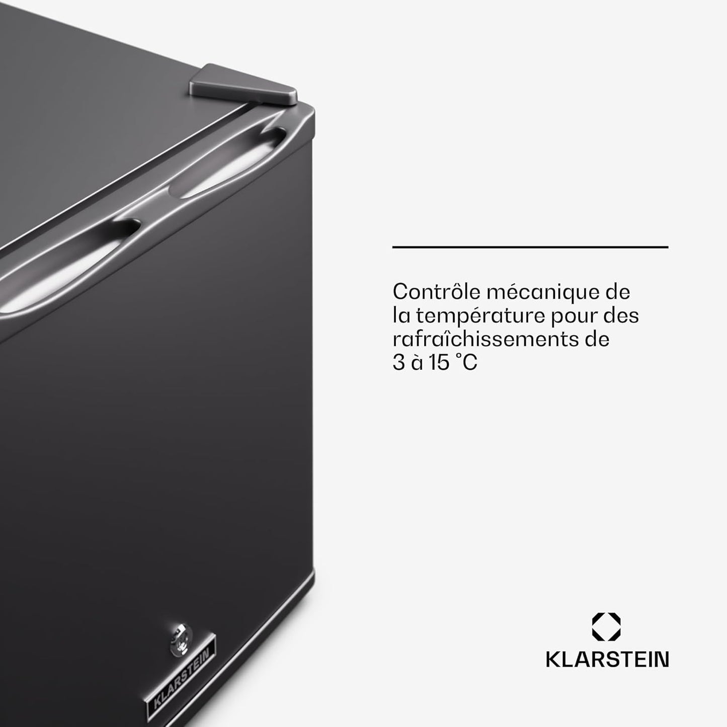 Mini Frigo Et Congelateur De Chambre De 28L, Snacks, Boissons, Petit Frigo Top Silencieux, Mini Bar, Petit Réfrigérateur Camping, Mini Frigo Cosmetique, Refrigerateur Avec Étagères Réglables